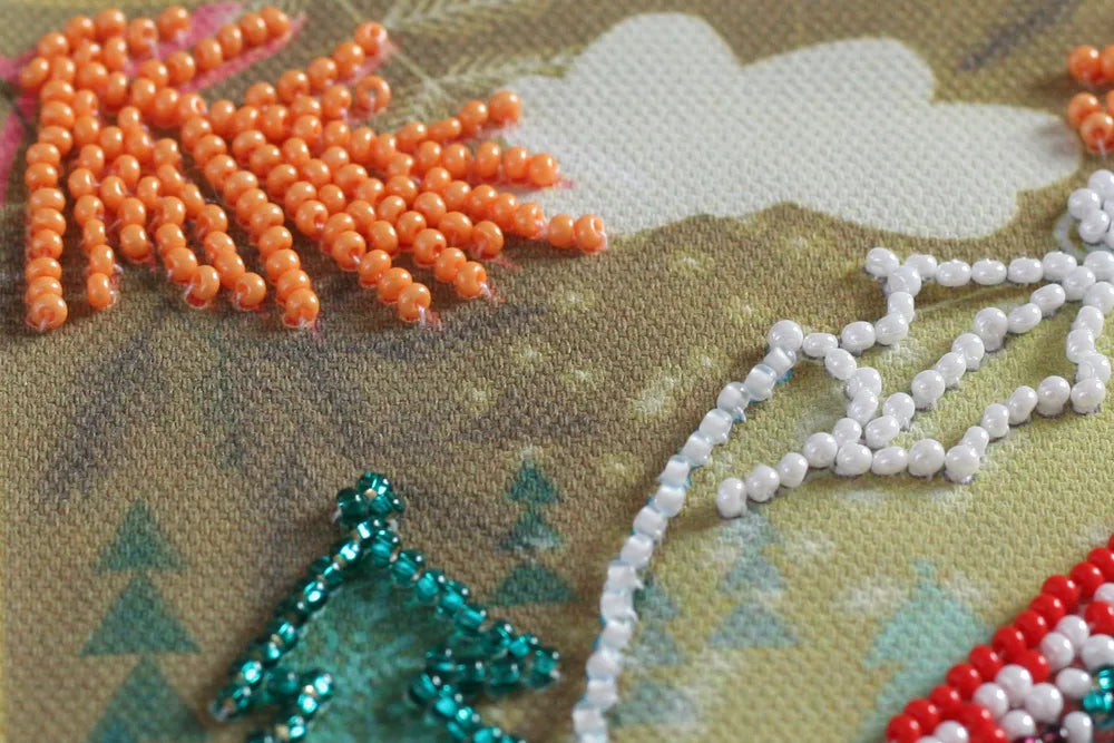 Bead Embroidery Kit Mini Bead embroidery kit It's like a fairytale