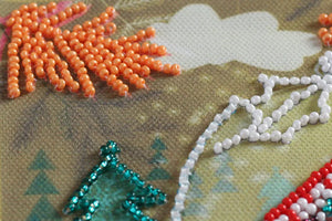 Bead Embroidery Kit Mini Bead embroidery kit It's like a fairytale