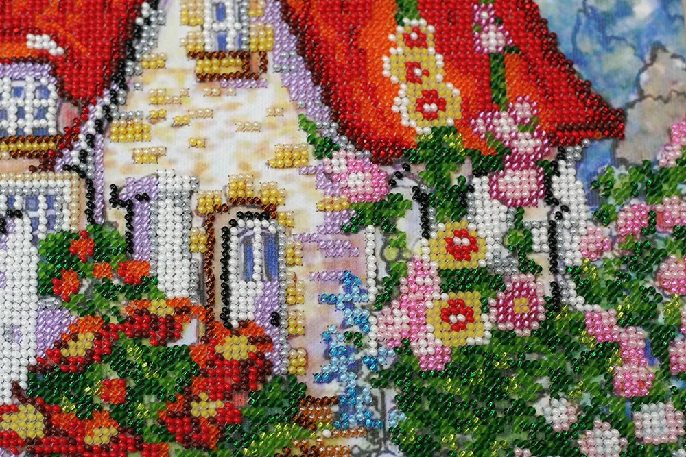 Bead Embroidery Kit Main Bead Embroidery Kit Fabulous summer