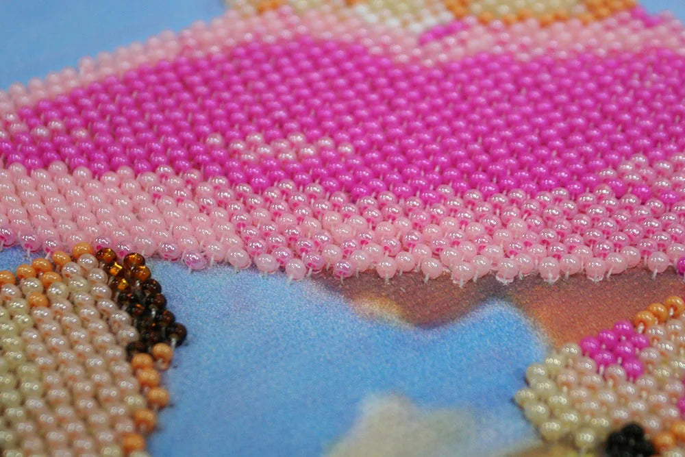 Bead Embroidery Kit At the race track – 2