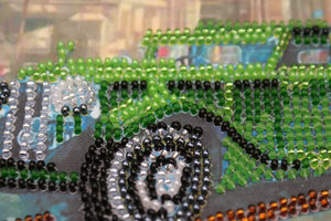 Bead Embroidery Kit Mini Bead embroidery kit Rolls-Royce