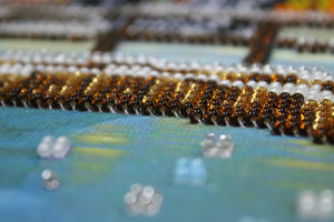 Bead Embroidery Kit Main Bead Embroidery Kit Fabulous Evening