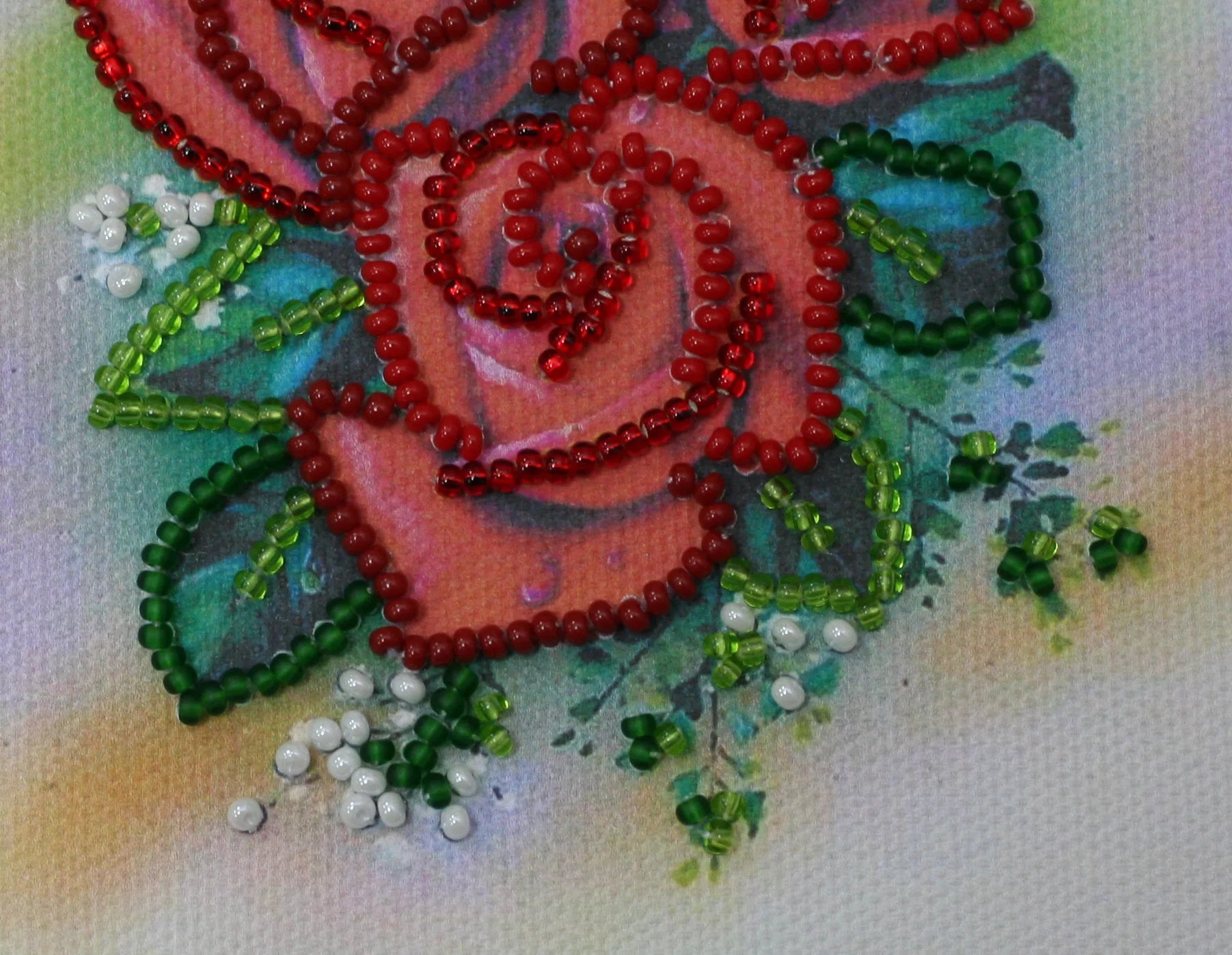 Postcards Bead Embroidery Kit Postcard Bead embroidery kit Congratulations – 12