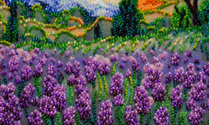 Bead Embroidery Kit Mid-sized bead embroidery kit Summer memories