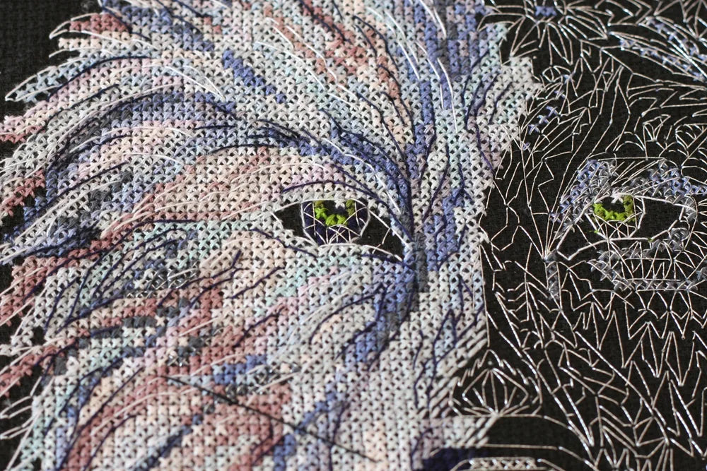 Cross Stitch Kit Cross-stitch kits wolf