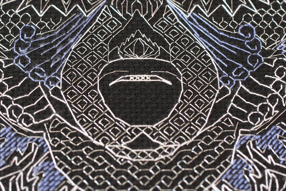 Cross Stitch Kit Cross-stitch kits Silver wolf
