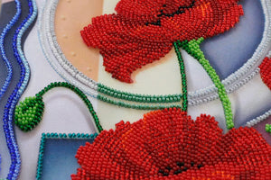 Bead Embroidery Kit Main Bead Embroidery Kit Morpheus Flowers
