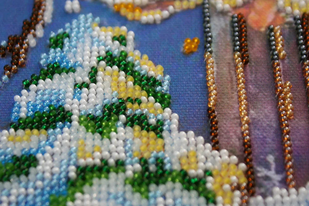 Bead Embroidery Kit Main Bead Embroidery Kit Сute angels