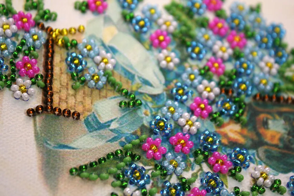 Postcards Bead Embroidery Kit Postcard Bead embroidery kit Congratulations – 2