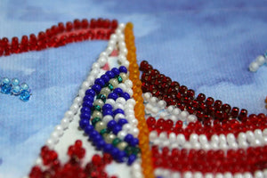 Bead Embroidery Kit Mid-sized bead embroidery kit Passing wind