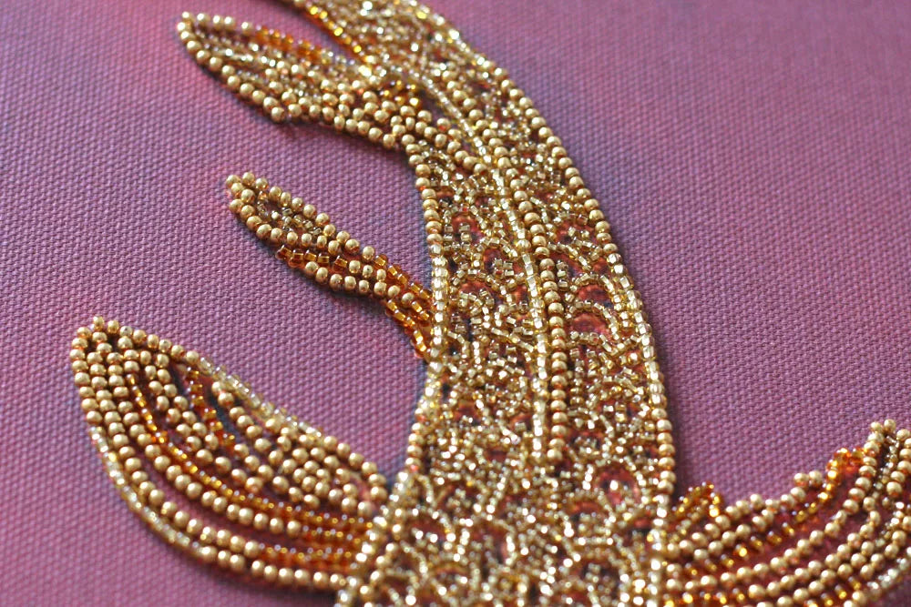 Bead Embroidery Kit Main Bead Embroidery Kit Koi red
