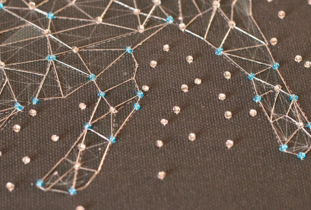 Bead Embroidery Kit Main Bead Embroidery Kit Constellation Taurus