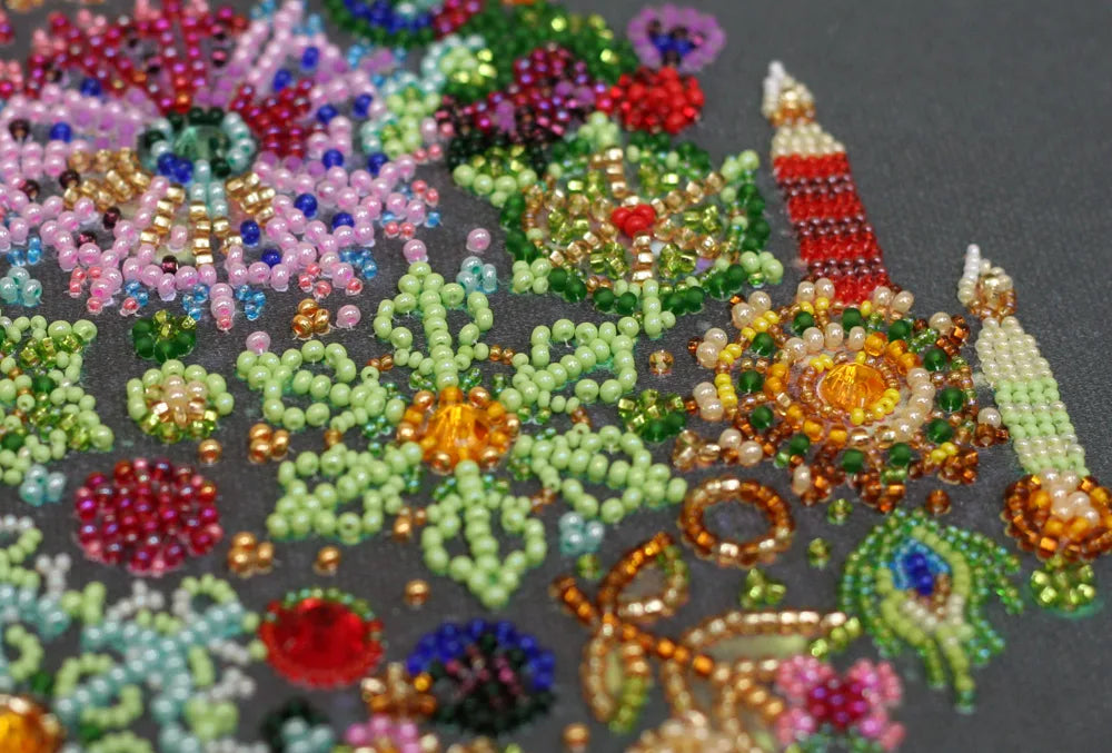 Bead Embroidery Kit Main Bead Embroidery Kit Golden lights
