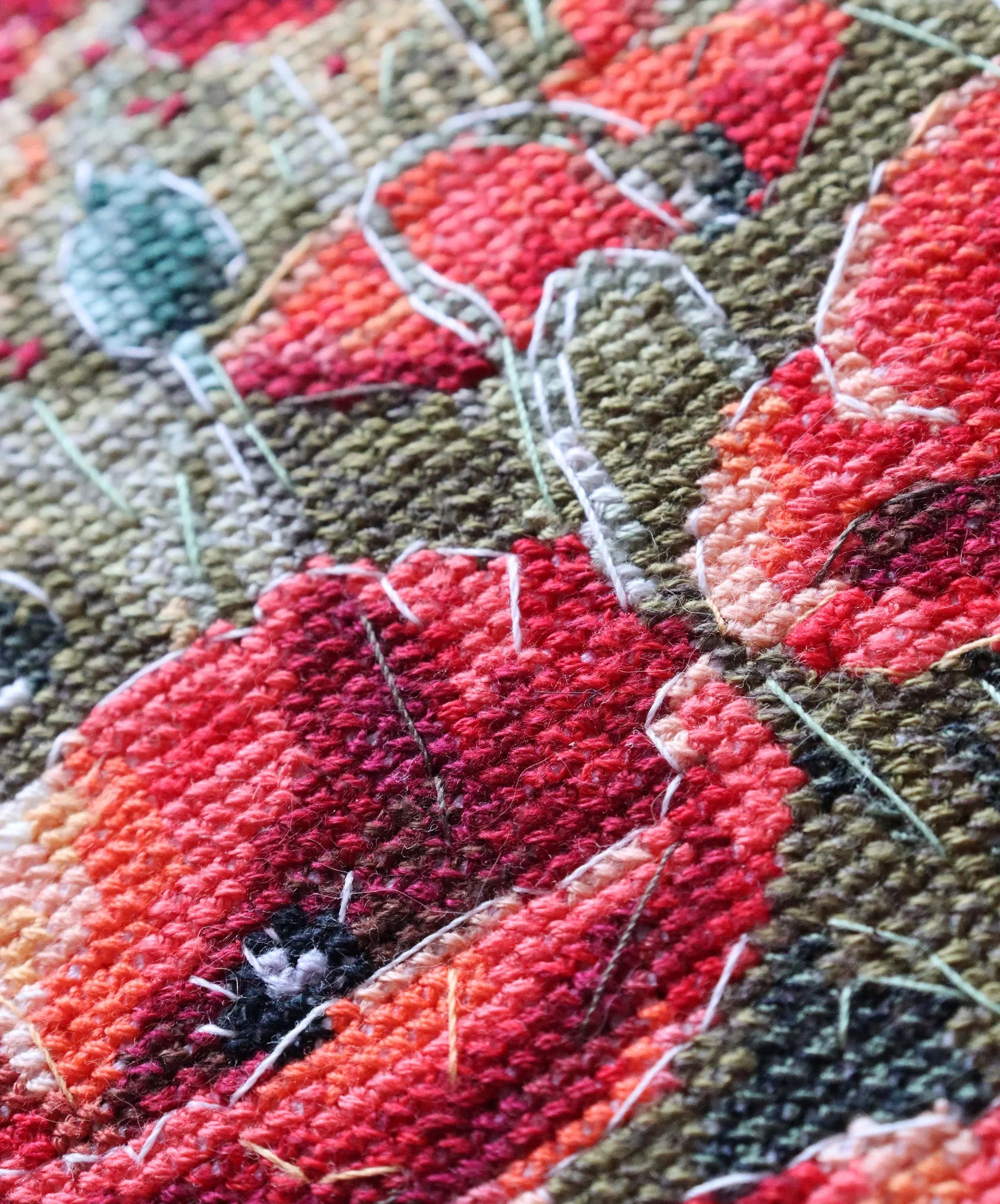 Cross Stitch Kit Cross-stitch kits Poppies at sunset (Landscape)