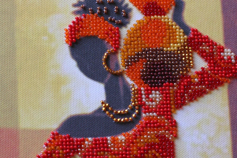 Bead Embroidery Kit Main Bead Embroidery Kit Africa-1
