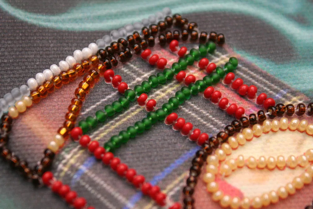 Postcards Bead Embroidery Kit Congratulations – 17