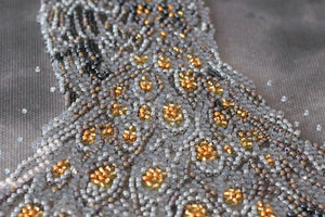 Bead Embroidery Kit Main Bead Embroidery Kit Gold in silver