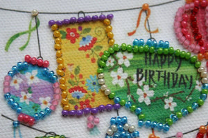 Postcards Bead Embroidery Kit Postcard Bead embroidery kit Flashlights of dreams