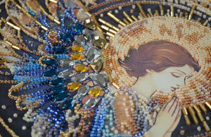 Bead Embroidery Kit Main Bead Embroidery Kit Guardian of the sky