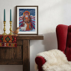 Cross Stitch Kit Cross-stitch kits Winter motanka doll (Ethnic themes)