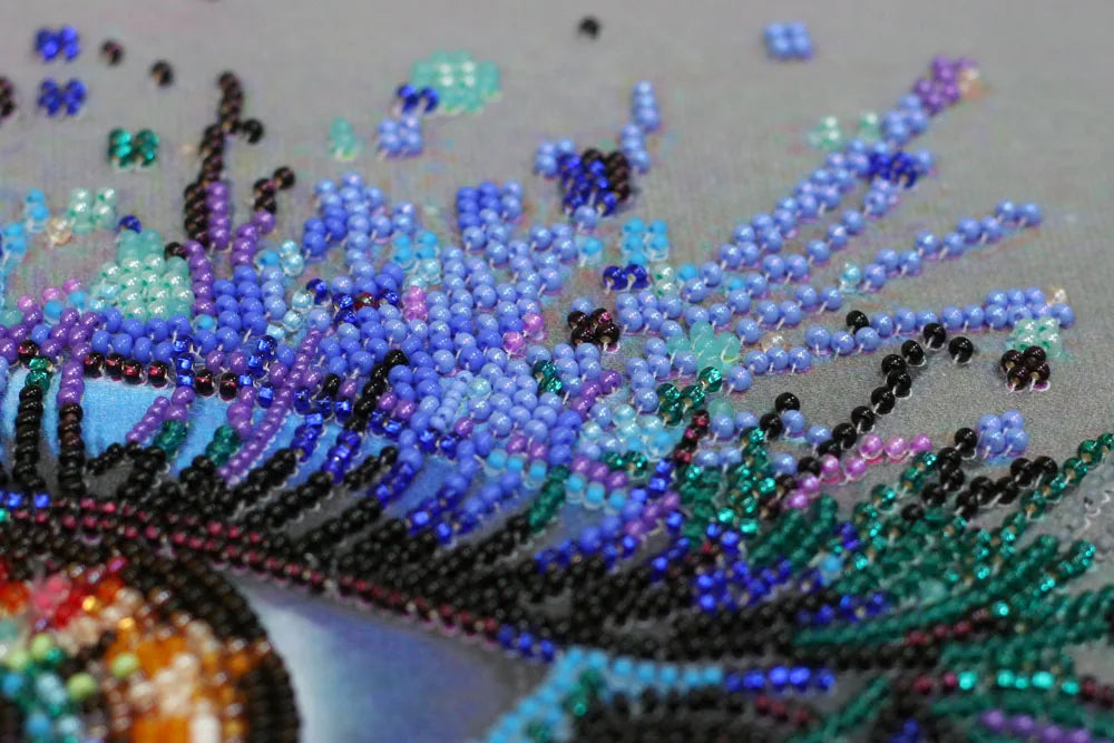 Bead Embroidery Kit Main Bead Embroidery Kit Royal gaze