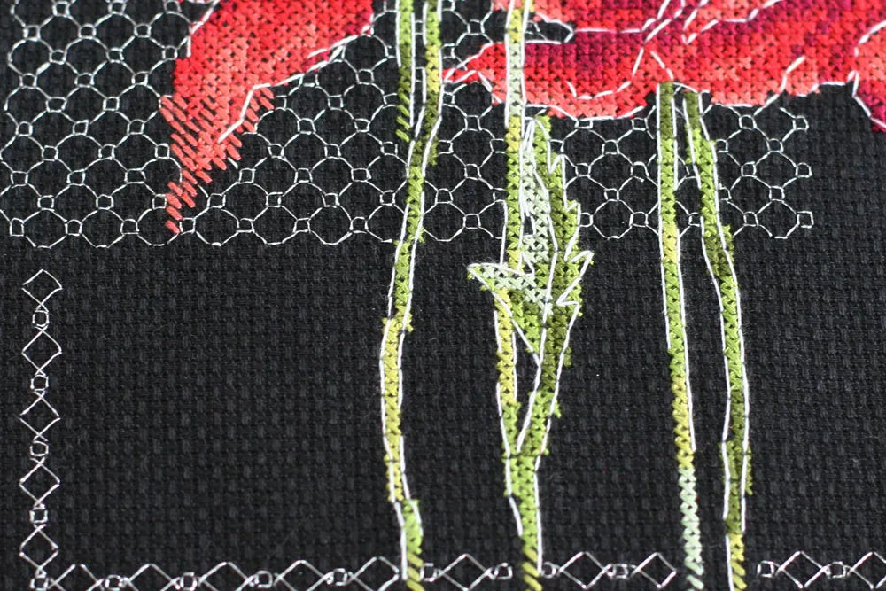 Cross Stitch Kit Cross-stitch kits Poppies