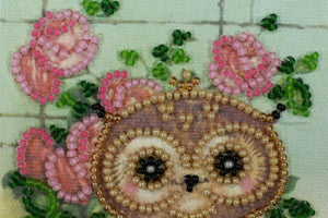 Postcards Bead Embroidery Kit Postcard Bead embroidery kit Best doctor – 2