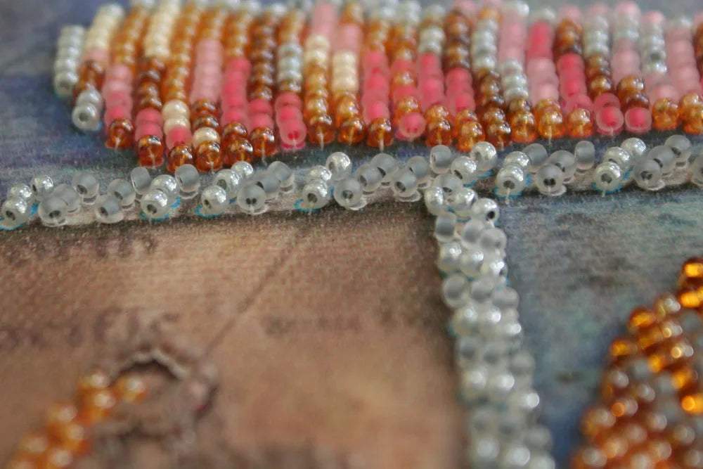 Bead Embroidery Kit Mid-sized bead embroidery kit Seven seas