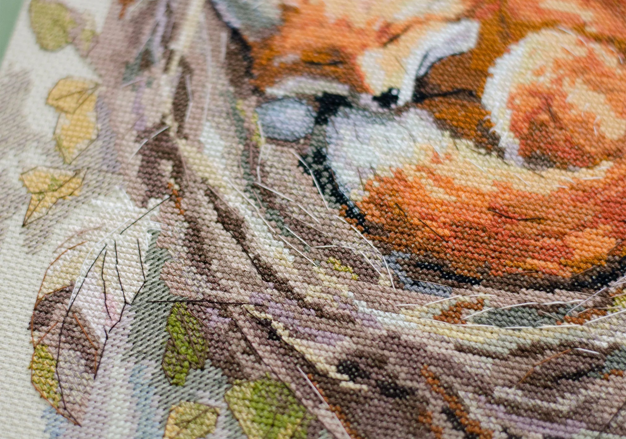 Cross Stitch Kit Cross-stitch kits Protector of a foreign home