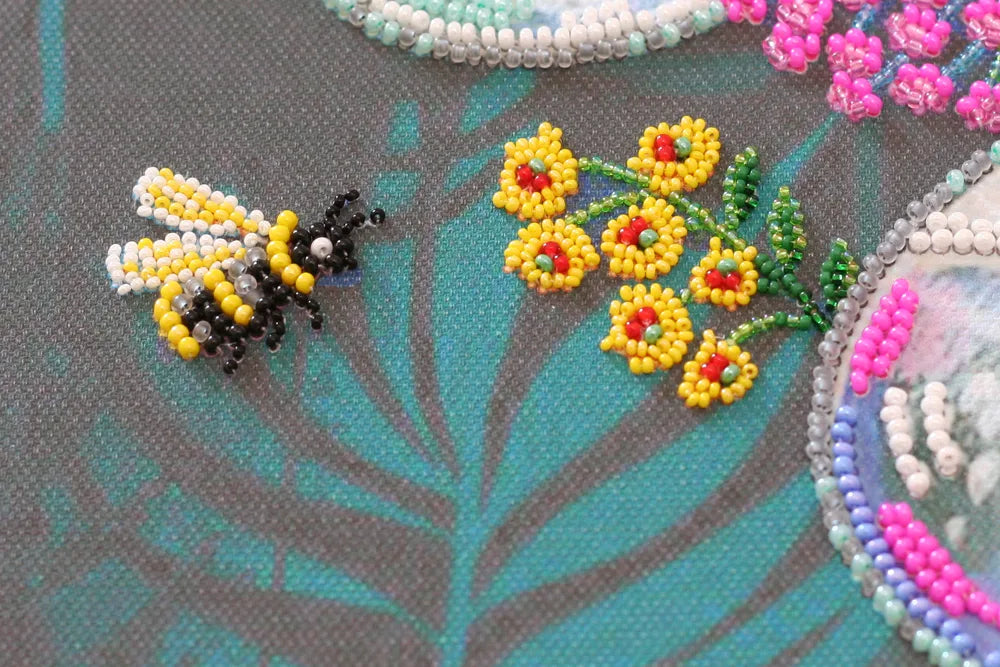 Bead Embroidery Kit Main Bead Embroidery Kit Thinking of you