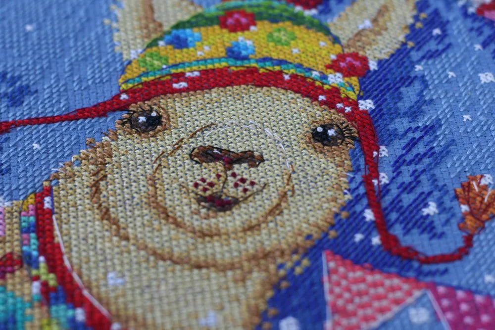 Cross Stitch Kit Cross-stitch kits La la llamas