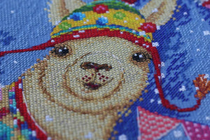 Cross Stitch Kit Cross-stitch kits La la llamas