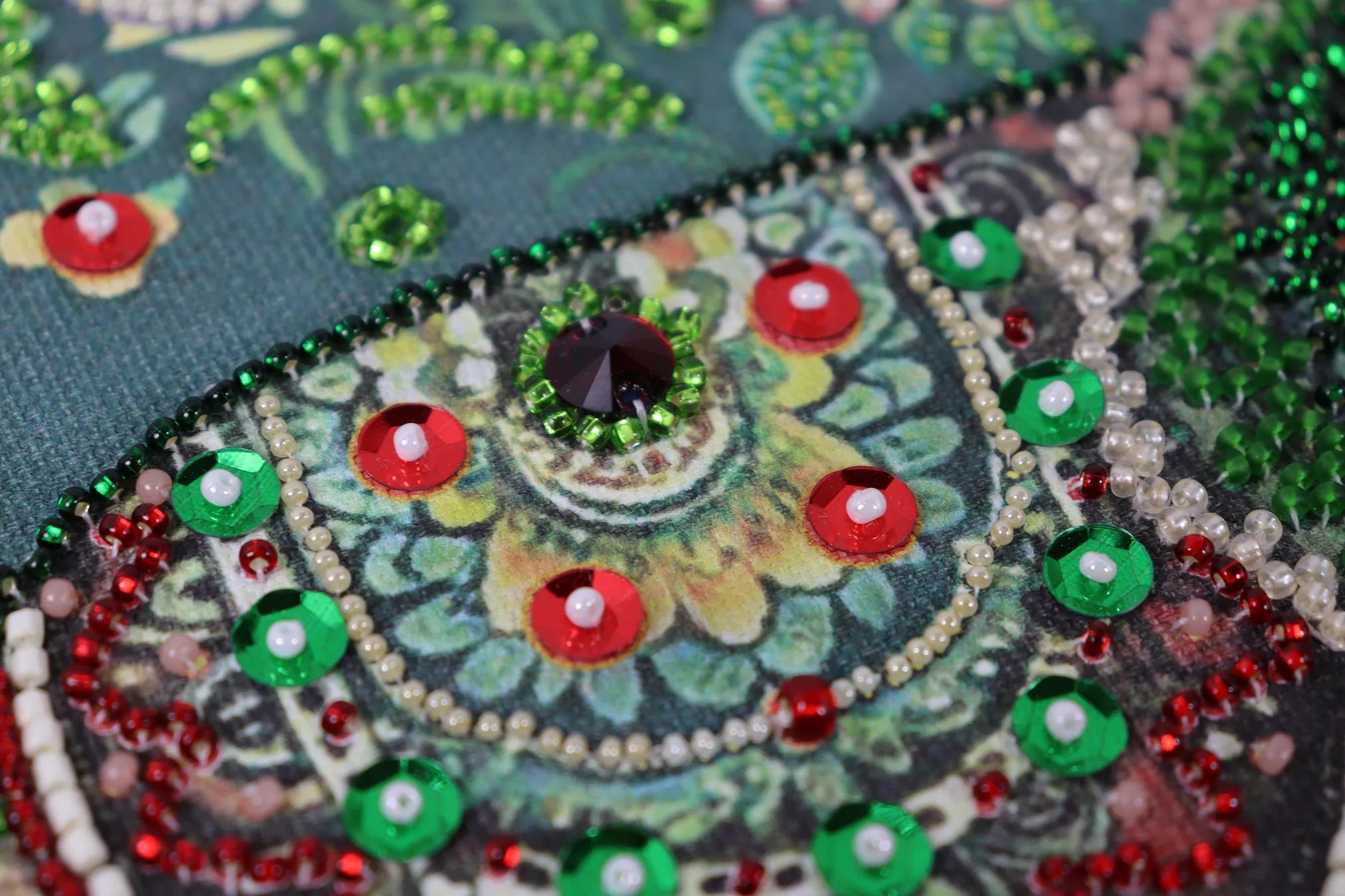 Bead Embroidery Kit Main Bead Embroidery Kit Majestic wisdom