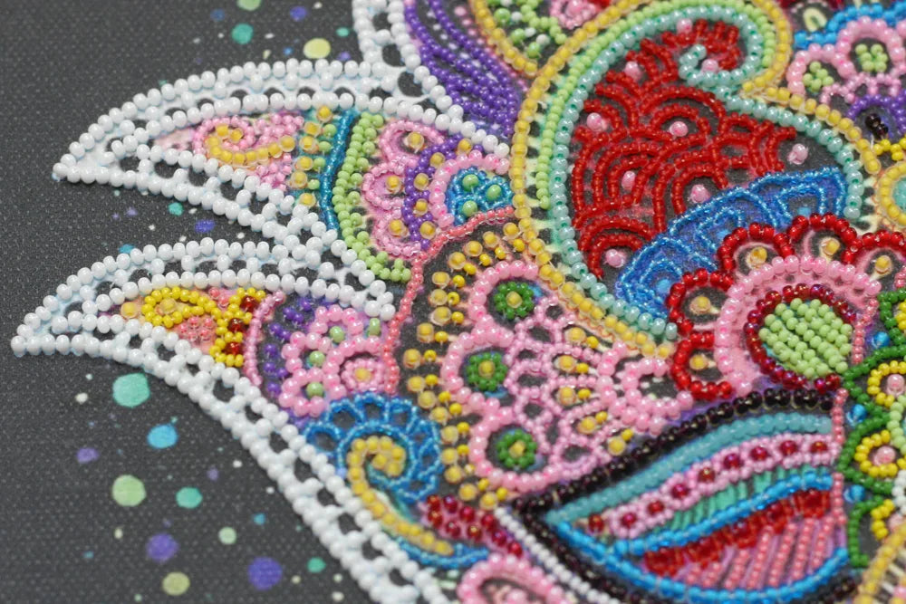 Bead Embroidery Kit Main Bead Embroidery Kit Contemplating…