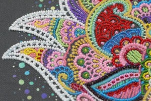 Bead Embroidery Kit Main Bead Embroidery Kit Contemplating…