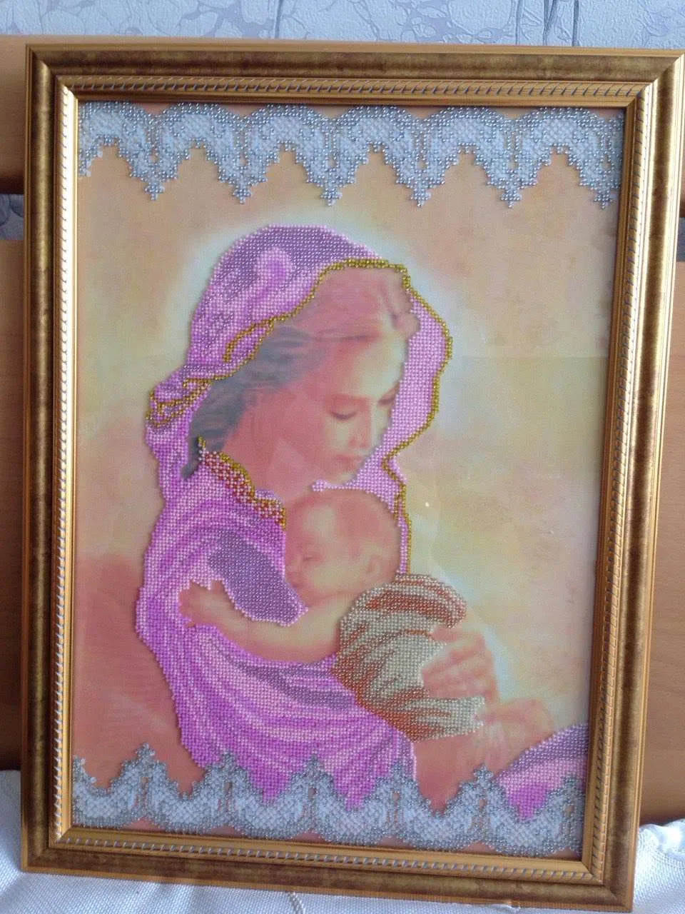 Bead Embroidery Kit Main Bead Embroidery Kit Happiness