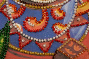 Bead Embroidery Kit Mini Bead embroidery kit Cacao