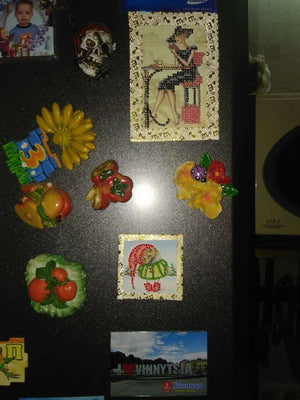 Magnets Bead Embroidery Kit Mini Magnets Bead embroidery kit Owl – 2