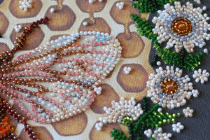 Bead Embroidery Kit Main Bead Embroidery Kit Honey plant