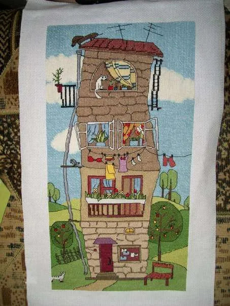 Cross Stitch Kit Cross-stitch kits Summer house