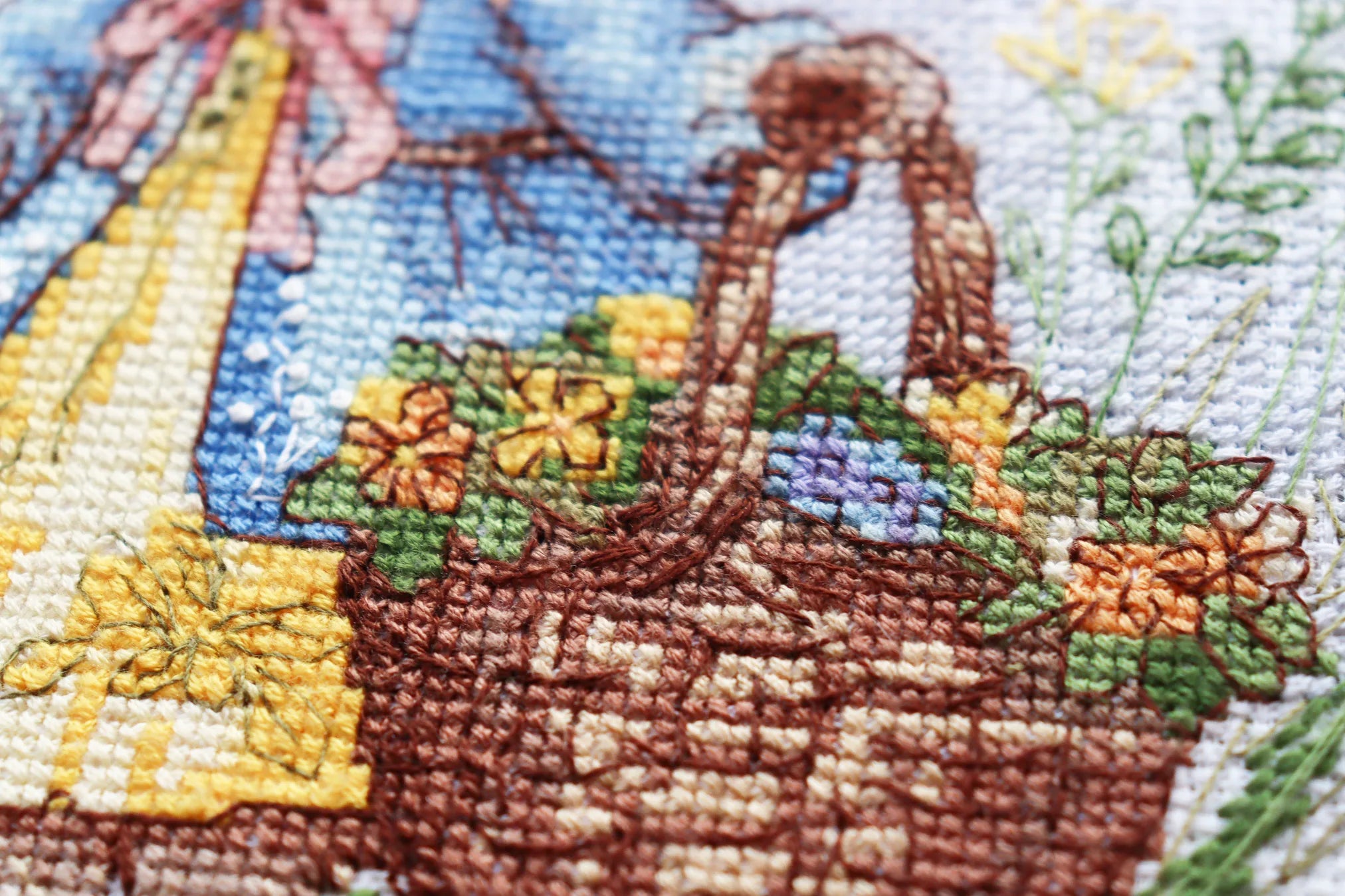 Cross Stitch Kit Cross-stitch kits Spring Bunny