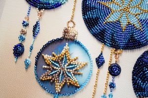 Bead Embroidery Kit Main Bead Embroidery Kit Crystal patterns