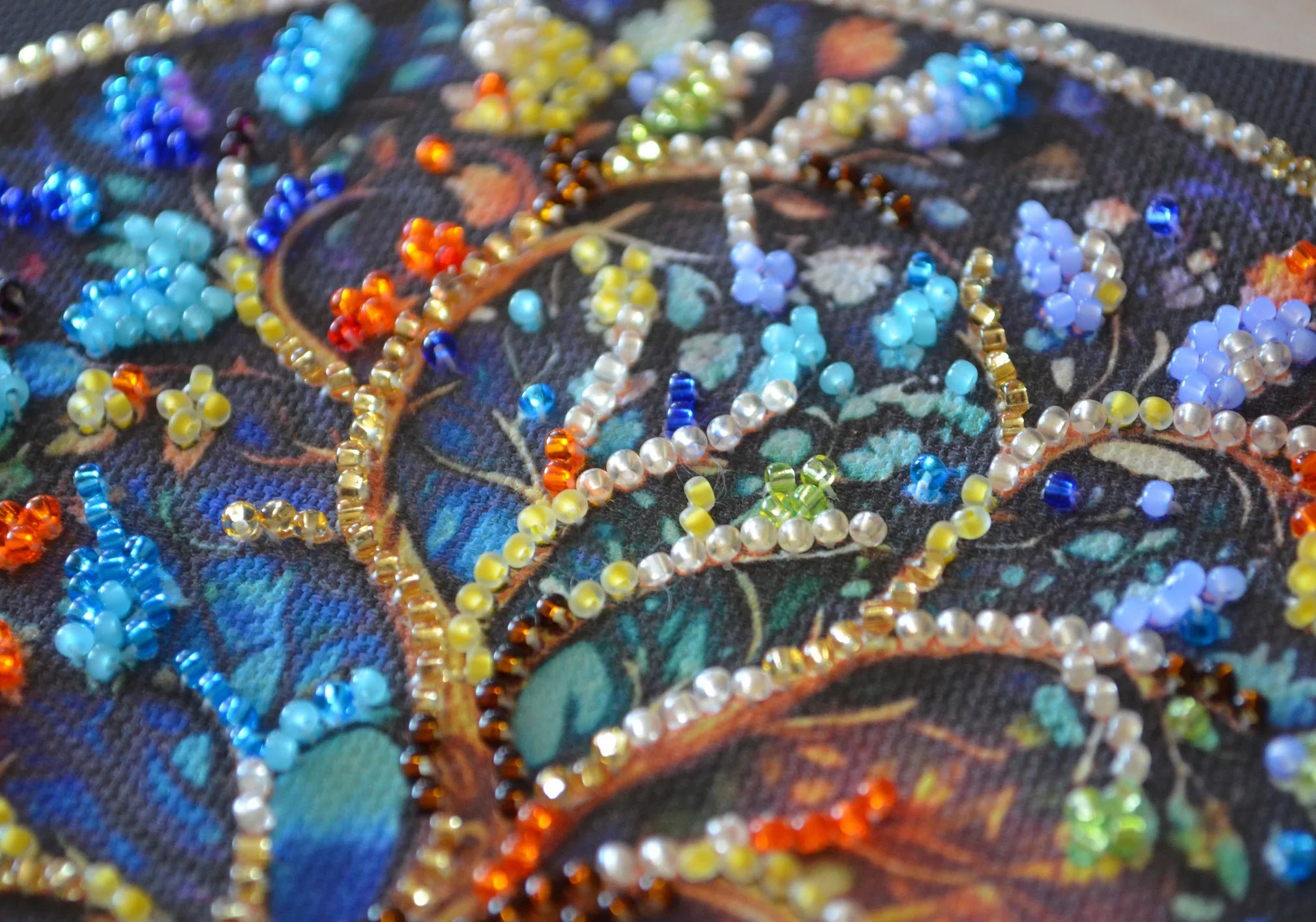 Bead Embroidery Kit Main Bead Embroidery Kit The color of life
