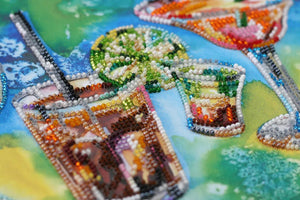 Bead Embroidery Kit Main Bead Embroidery Kit Cocktail-party