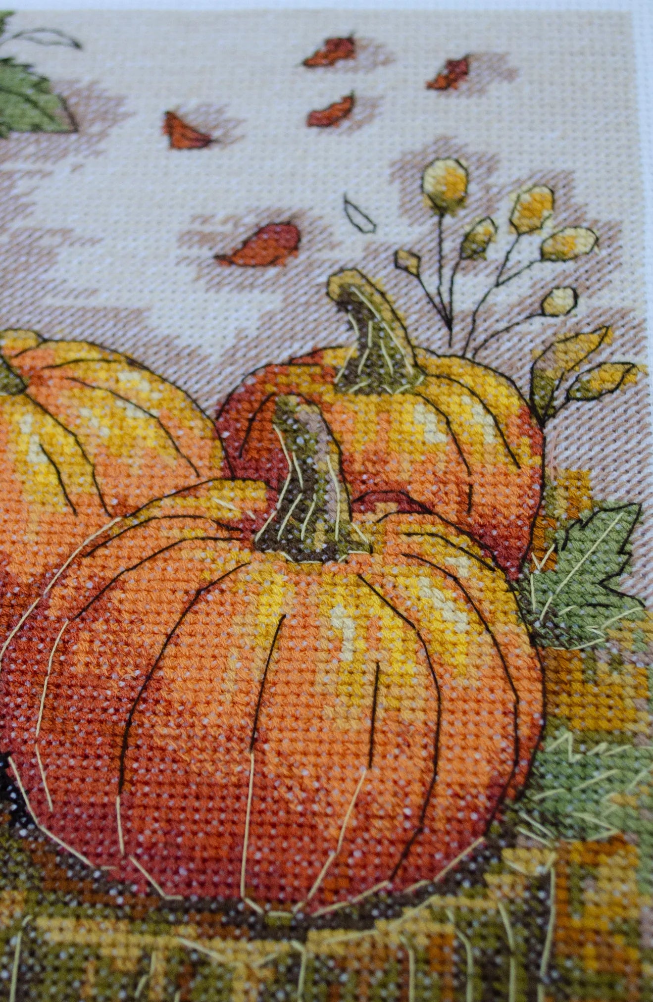 Cross Stitch Kit Cross-stitch kits Autumn garden palette
