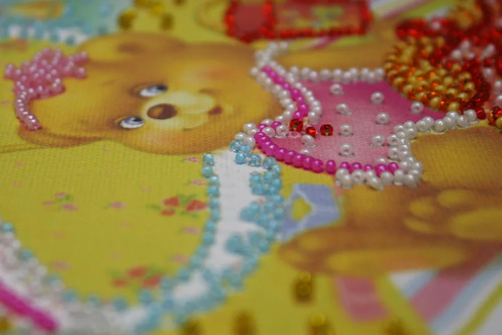Bead Embroidery Kit Mini Bead embroidery kit On a beach