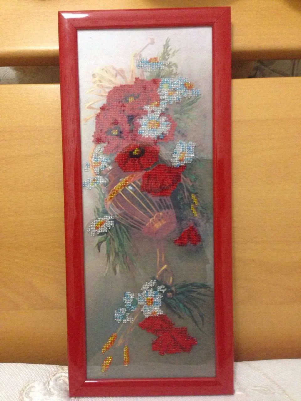 Bead Embroidery Kit Main Bead Embroidery kit Wild flowers