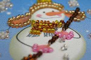 Magnets Bead Embroidery Kit Magnets Bead embroidery kit Snowman – 1