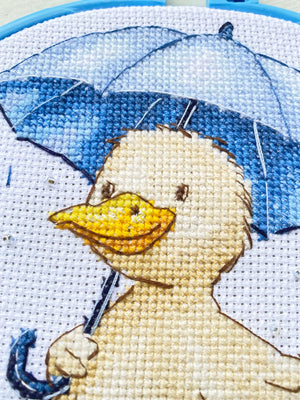Cross Stitch Kit Cross-stitch kits Duckling’s Walk (Animals and birds)