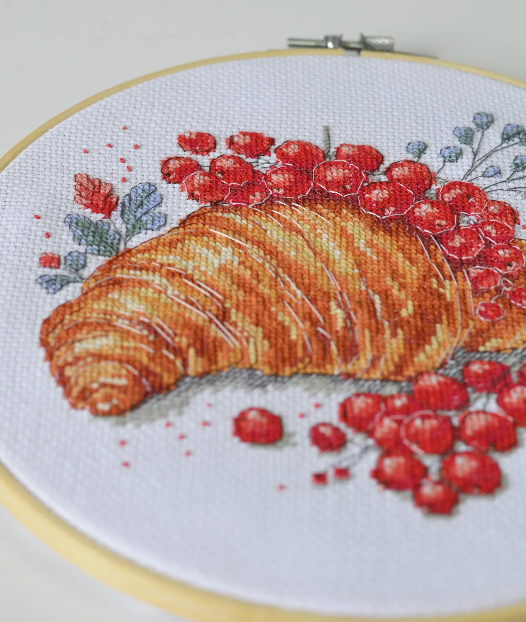 Cross Stitch Kit Cross-stitch kits Redcurrant Croissant
